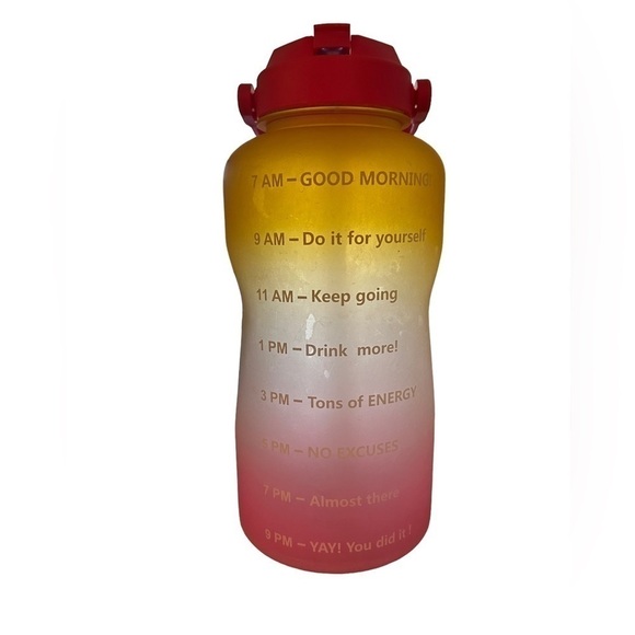Motivational Water Bottle • Used - Picture 1 of 4